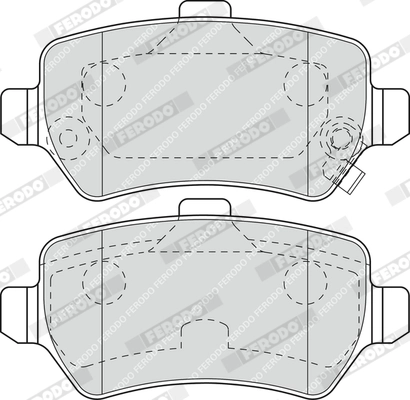Set placute frana