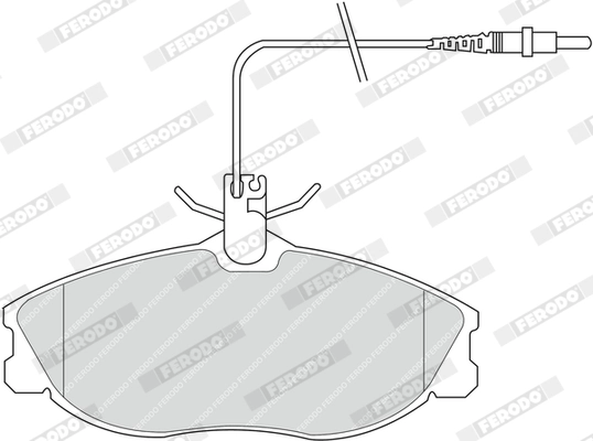 Set placute frana