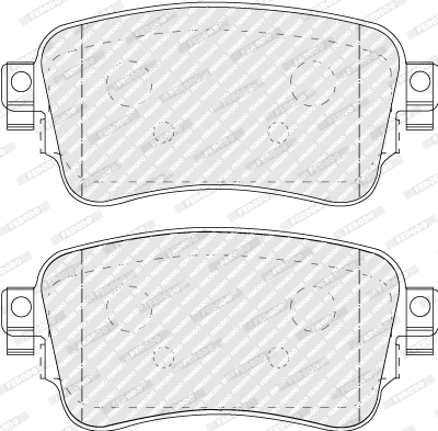 Set placute frana