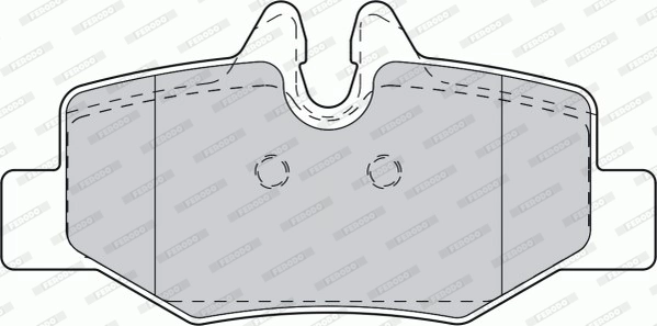 Set placute frana