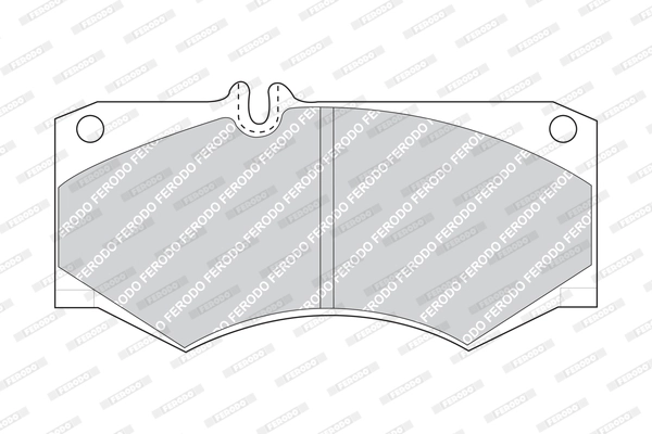 Set placute frana