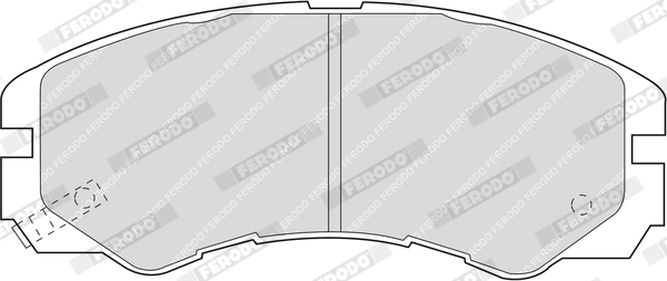 Set placute frana
