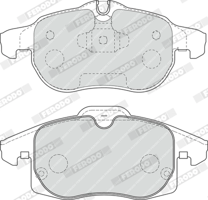 Set placute frana