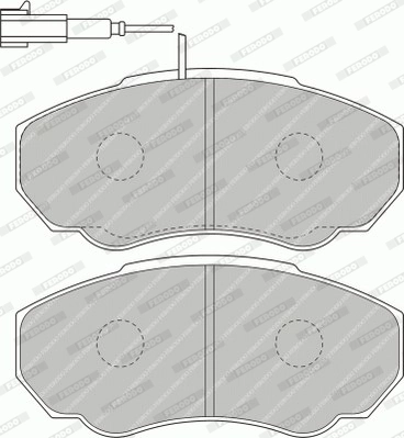 Set placute frana