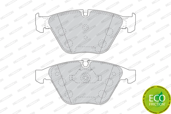 Set placute frana