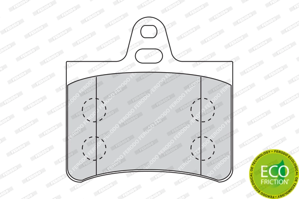 Set placute frana