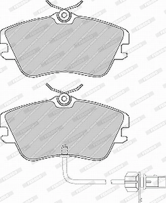 Set placute frana
