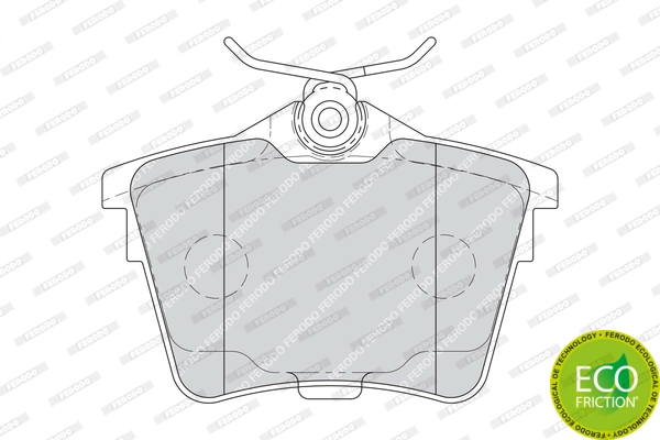 Set placute frana