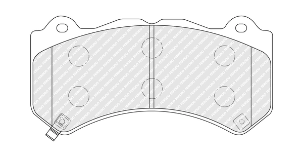 Set placute frana