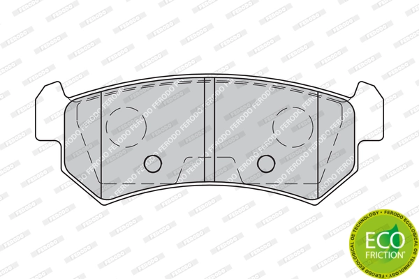 Set placute frana