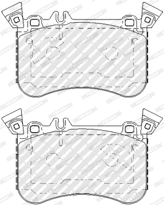 Set placute frana