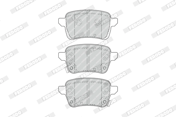 Set placute frana