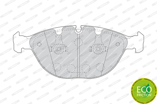 Set placute frana