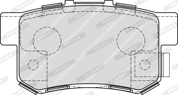 Set placute frana