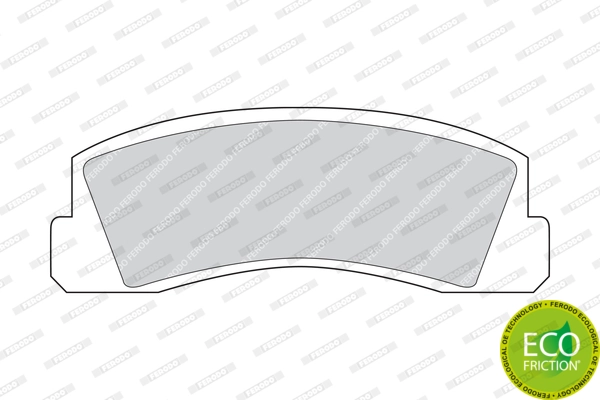 Set placute frana
