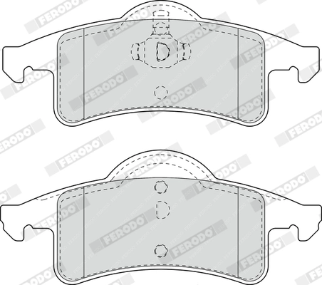 Set placute frana
