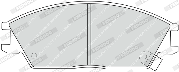 Set placute frana