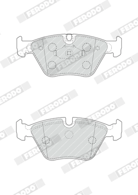Set placute frana