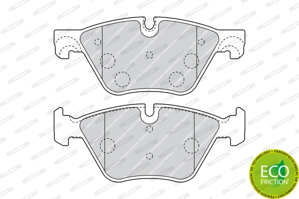 Set placute frana