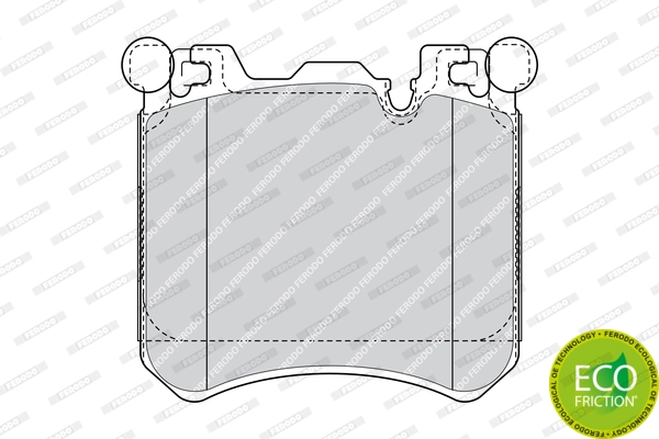Set placute frana