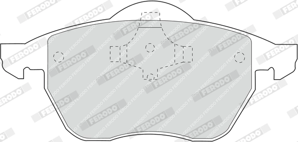 Set placute frana