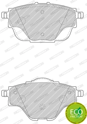Set placute frana