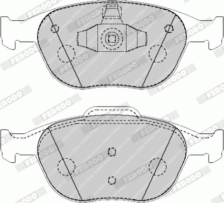 Set placute frana