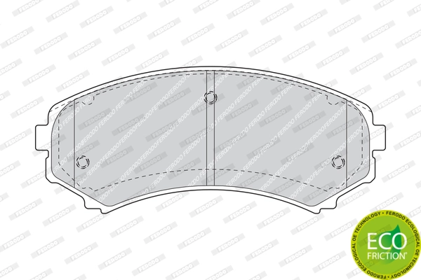 Set placute frana