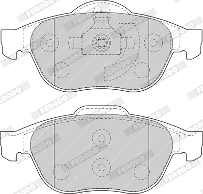 Set placute frana
