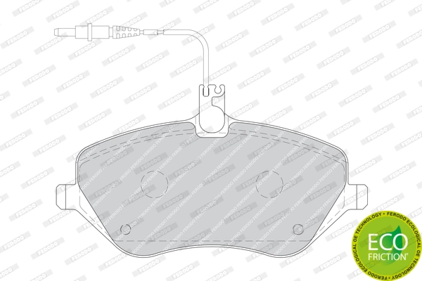 Set placute frana