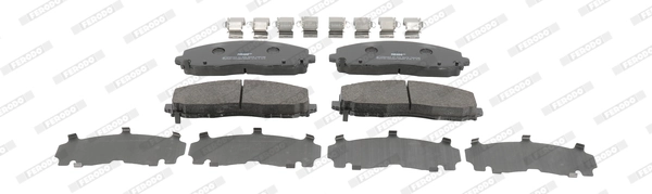 Set placute frana