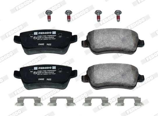 Set placute frana