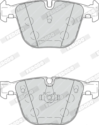 Set placute frana