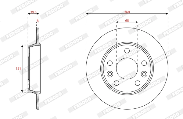Disc frana