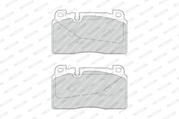 Set placute frana