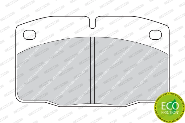 Set placute frana