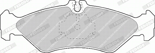 Set placute frana