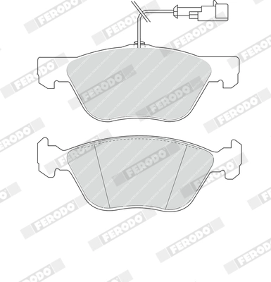 Set placute frana
