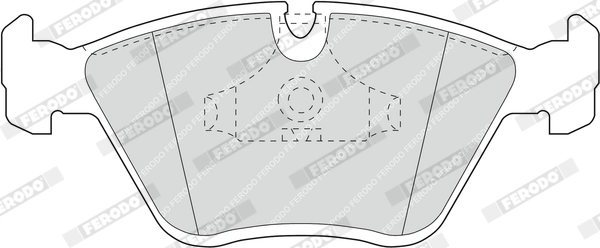 Set placute frana
