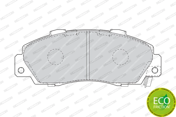 Set placute frana