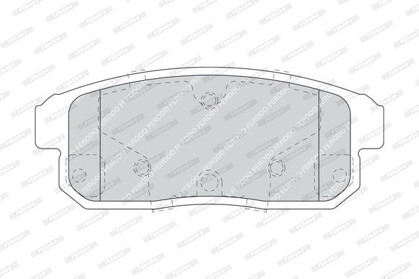 Set placute frana
