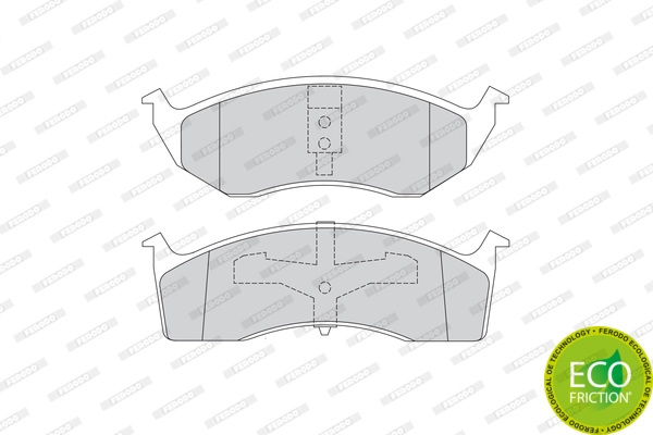 Set placute frana