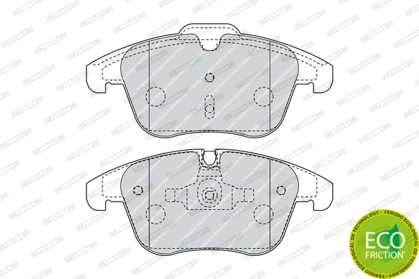Set placute frana