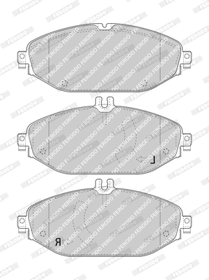 Set placute frana