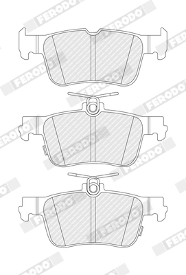 Set placute frana