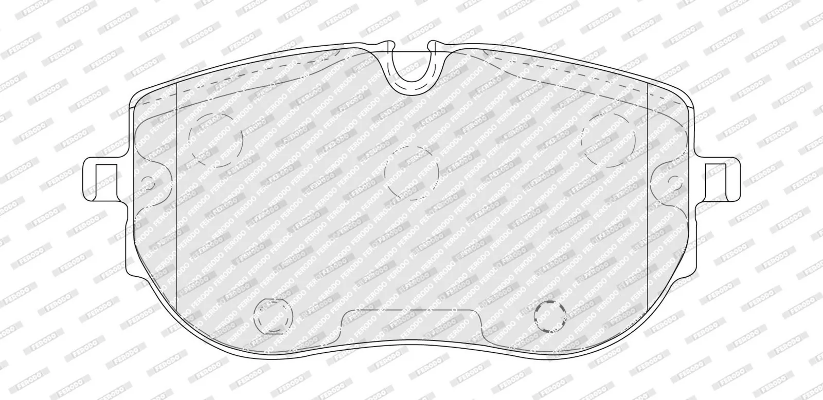 Set placute frana