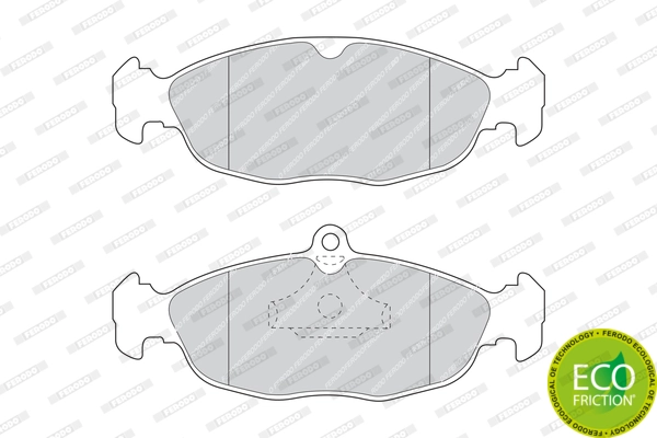 Set placute frana