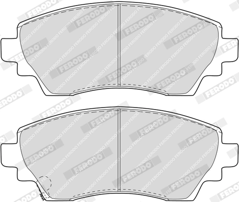 Set placute frana