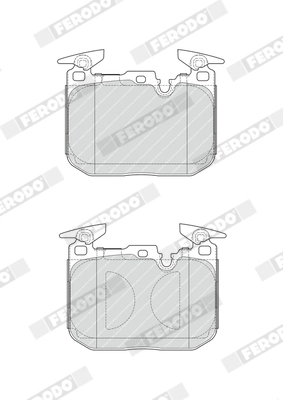 Set placute frana