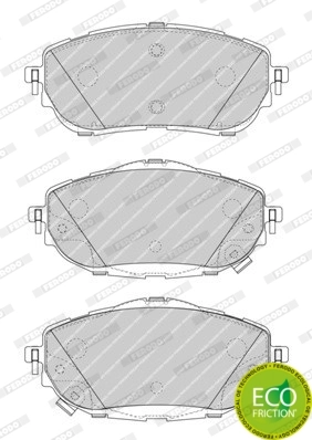 Set placute frana